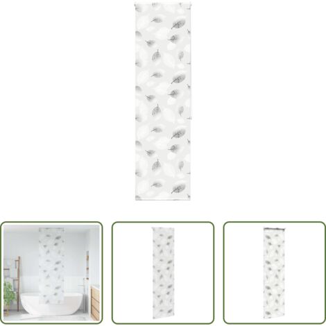Tenda a rullo - Tenda a Rullo Doccia 80x240 cm Larghezza Tessuto 76 cm