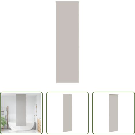 Tenda a rullo - Tenda a Rullo Doccia 80x240 cm Larghezza Tessuto 76 cm