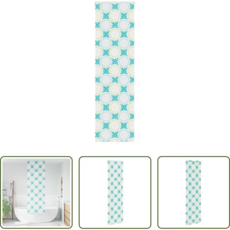 Tenda a rullo - Tenda a Rullo Doccia 80x240 cm Larghezza Tessuto 76 cm