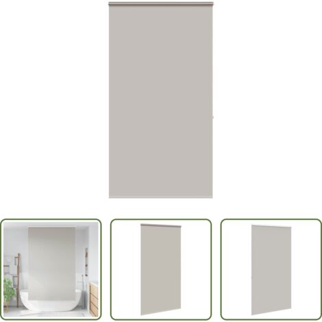 Tenda a rullo -  Tenda a Rullo Doccia con Cassonetto 130x240cm Larghezza Tessuto