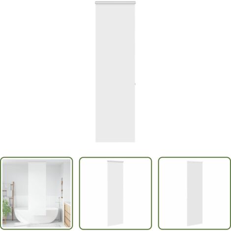 Tenda a rullo -  Tenda a Rullo per Doccia Cassonetto 60x240 cm Larghezza Tessuto
