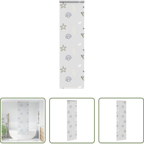 Tenda a rullo -  Tenda a Rullo per Doccia Cassonetto 60x240 cm Larghezza Tessuto