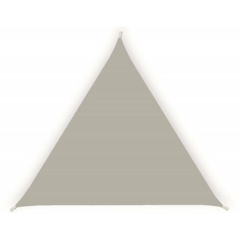 Tenda a vela parasole, ombreggiante, in poliestere impermeabile 5x5x5mt cenereFredi
