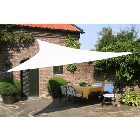 Tenda a vela telo triangolare ombreggiante arredo esterno giardino camping