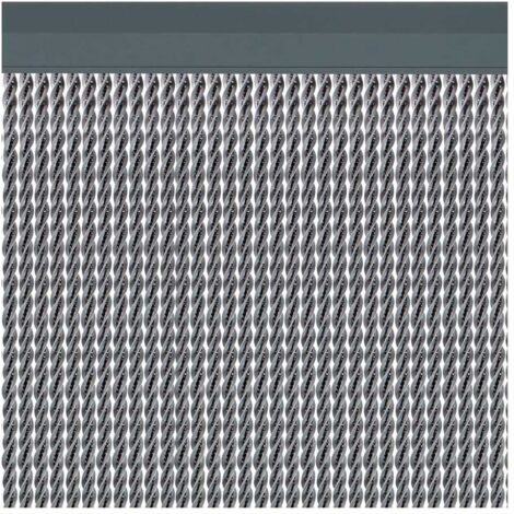 Tenda Acudam Manacor Silver Doors Exterior PVC Aluminium 90 x 210 cm