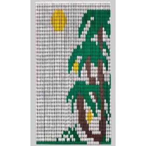 tenda antimosche a piastrine dis.'8006' 120x230 cm