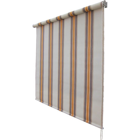 TENDA AVVOLGIBILE 2X3MT RIGATO ROSSO