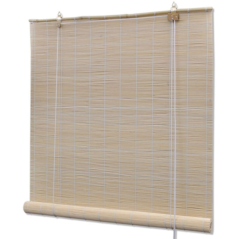 Tende A Rullo In Bamb Naturale 140x160 Cm