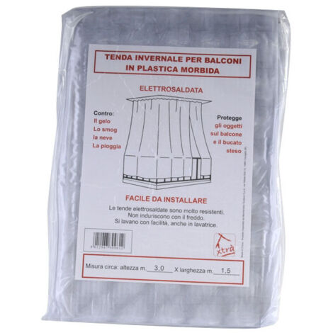 Tenda Balcone Pvc Bianca 300X400 Xtra