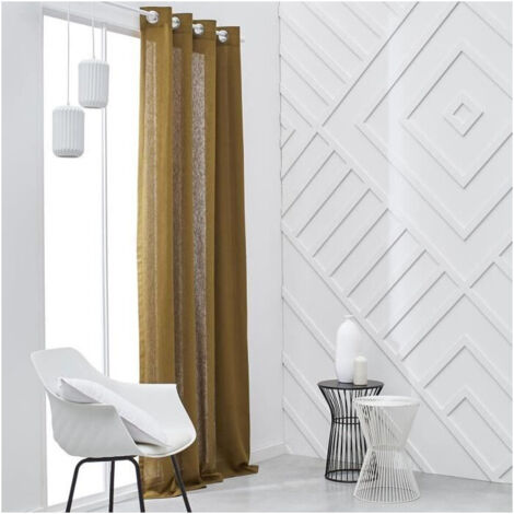 Tenda con occhielli TODAY - 140x240cm - 100% Cotone - Bronzo