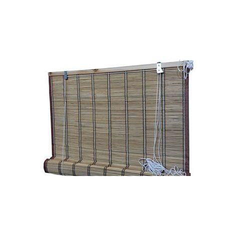 TENDA CON TIRO IN MIDOLLINO MARRONE CHIARO CON RIGHE- - cm.60x170h. - 1 pezzi VETTE