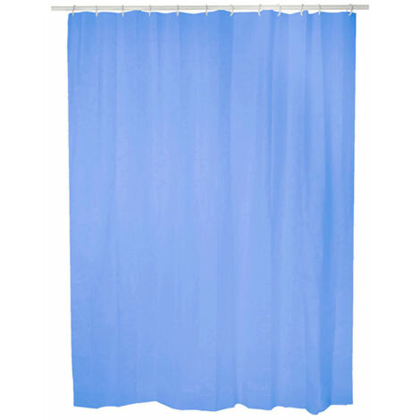 Tenda da bagno Basic blu 140 x 180 cm