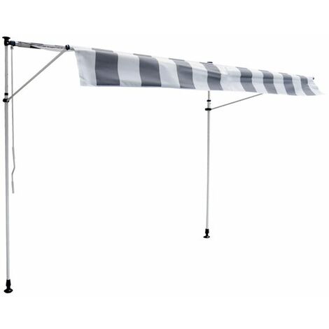 TENDA DA SOLE A CADUTA CASSONATA 250x250 CM CON CASSONE CON BASTONE