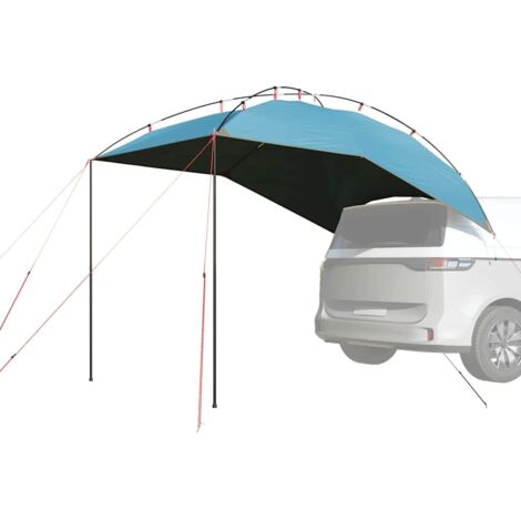 Tenda da Campeggio per Auto Blu Impermeabile vidaXL
