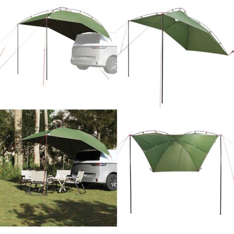 Tenda da Campeggio per Auto Verde Impermeabile - Tenda da campeggio - Tenda impermeabile