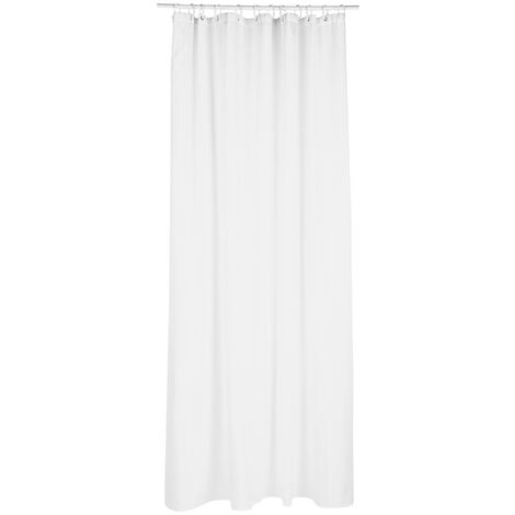 Tenda da doccia bianca colorama 180x200cm - 5five