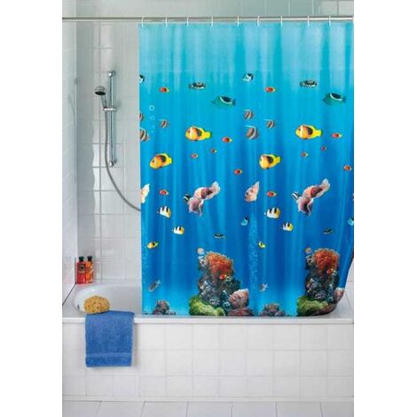 Tenda da doccia con motivo oceano