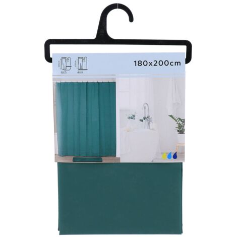 Tenda da doccia in peva 180x200cm - verde - Tendance