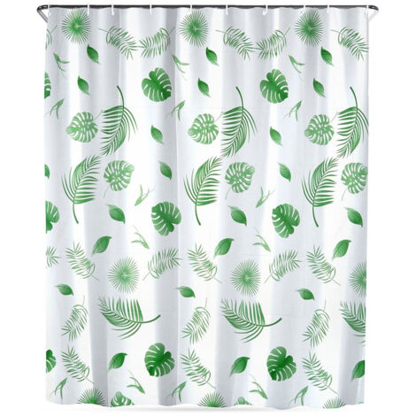 Tenda da doccia per vasca da bagno con ganci per doccia 180x180 cm