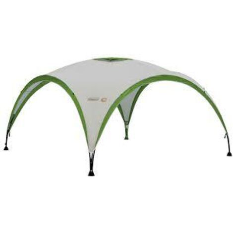 Tenda da Evento Coleman Pavillon Pro L, 365cm x 365cm, colore grigio chiaro/verde