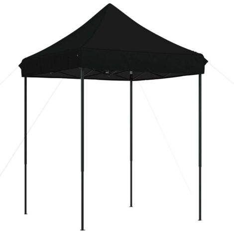 Tenda da Festa Pieghevole Pop-Up Nero 200x200x306 cm vidaXL