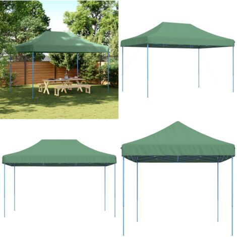 Tenda da Festa Pieghevole Pop-Up Verde 292x292x315 cm - Tenda pop-up - Tenda pieghevole