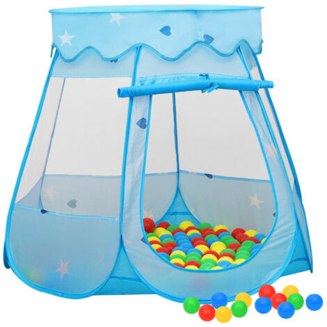 Tenda da Gioco per Bambini Blu 102x102x82 cm vidaXL