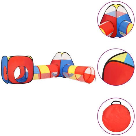 Tenda da Gioco per Bambini Multicolore 190x264x90 cm vidaXL