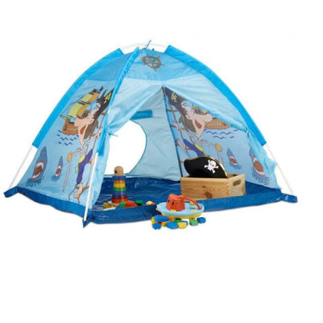 Tenda da gioco pirata in blu
