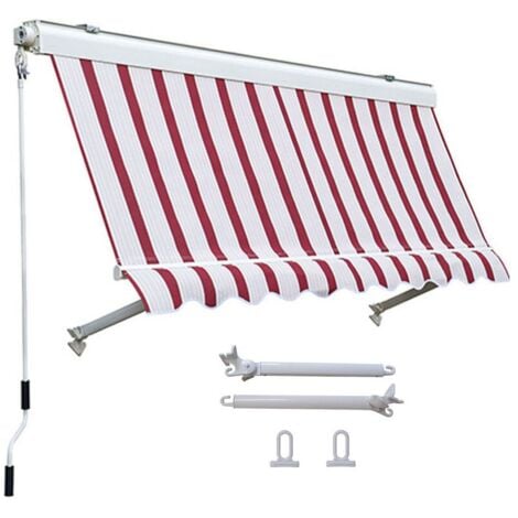 SANGIORGIO da balcone San Giorgio - 250x250 cm Bordeaux-Crema