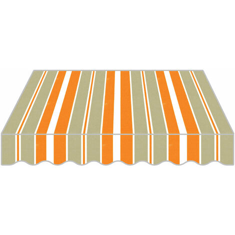 Tenda da Sole a Caduta 2x2,5m Tessuto in Poliestere Disegno P3030
