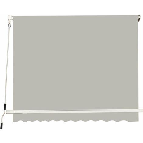Tenda da Sole a Caduta con Bracci 245x245 cm Beige