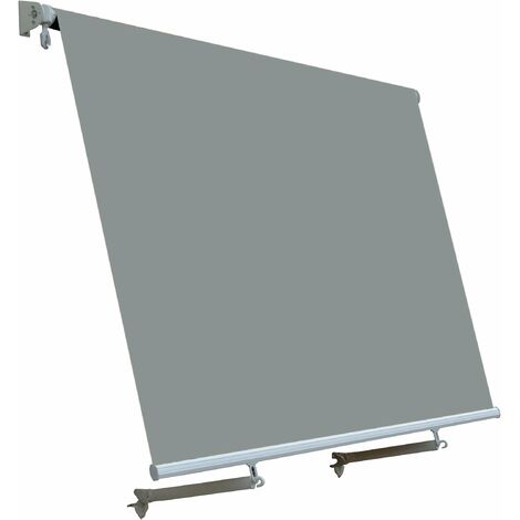 Tenda da Sole a Caduta con Bracci 300x245 cm Grigio