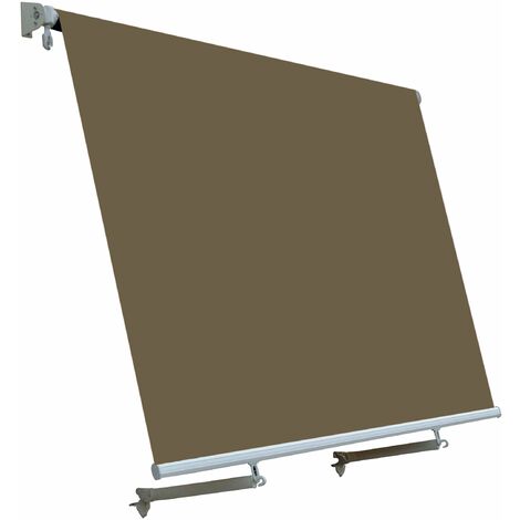 Tenda da Sole a Caduta con Bracci 300x245 cm Marrone