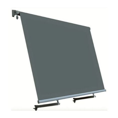 SANGIORGIO Tenda da Sole a Caduta inclinazione fissa cm 250 x 250 cm Grigio antracite senza cassone