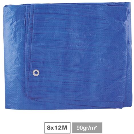 Tenda da sole blu 8x12M 90gr