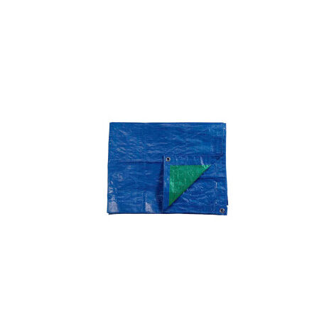 Tenda da sole EDM Blu Verde Poliestere 90 g/m² 8 x 12 m