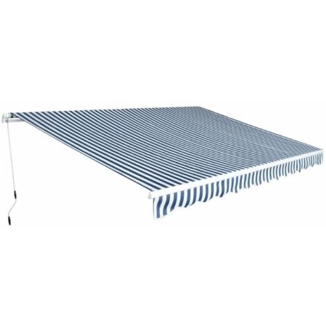 TENDA DA SOLE ITACA 3X2M BIANCO / BLU