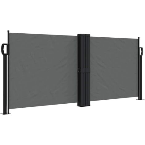Tenda da Sole Laterale Retrattile Antracite 100x1000 cm vidaXL