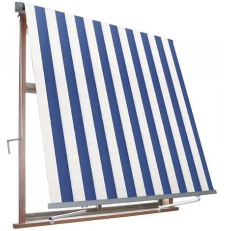 TENDA DA SOLE MILOS 1X2,45M BIANCO / BLU