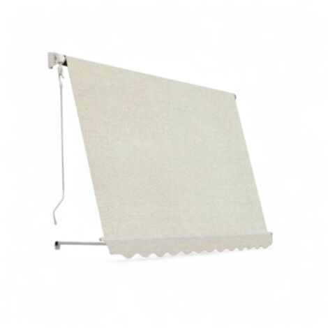 Tenda da sole ombreggiante 250x250 cm a caduta per esterno - Beige