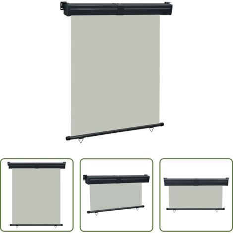 Tenda da sole per balcone -  Tendalino Laterale per Balcone 145x250 cm Grigio