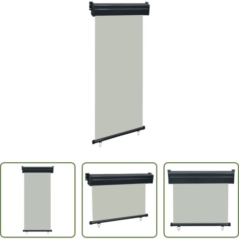 Tenda da sole per balcone -  Tendalino Laterale per Balcone 85x250 cm Grigio