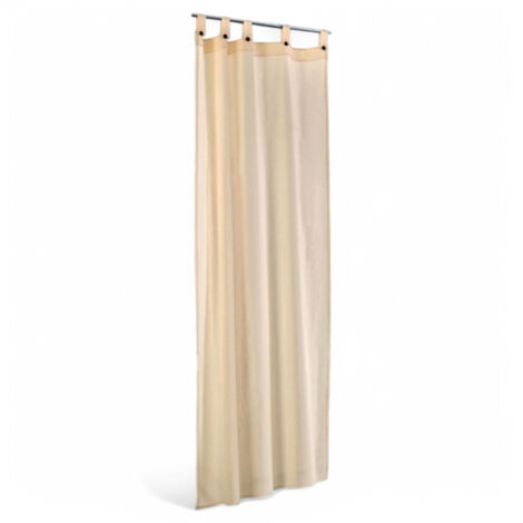 Tenda da sole per gazebo in cotone e poliestere color Ecrù 160x270 cm