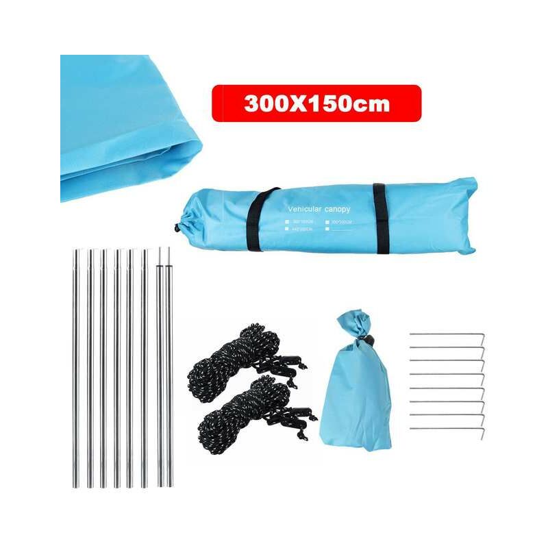 Tenda da sole portatile per auto tenda da tetto