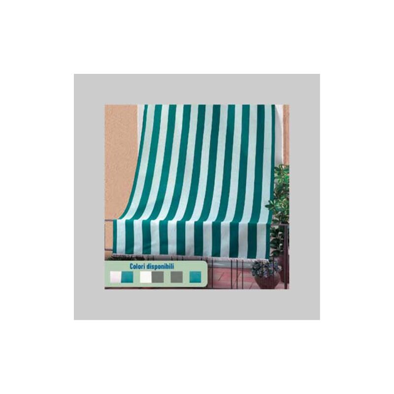 Tenda da sole 'rio' 140x300 cm - panna/grigia