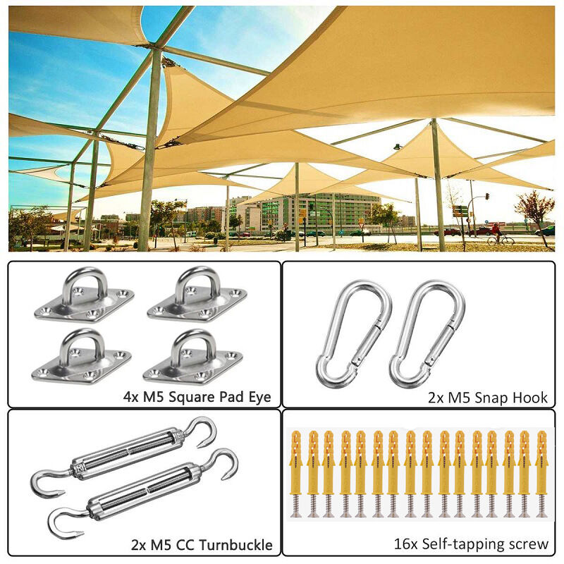 Tenda da sole vela baldacchino accessorio 24