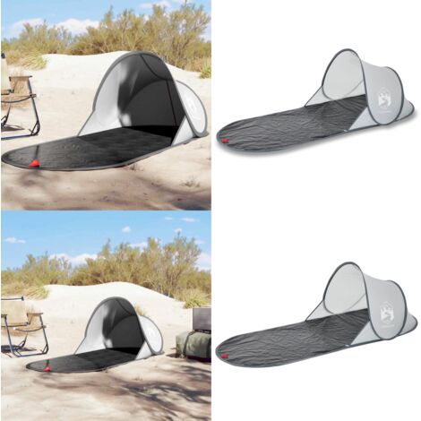 Tenda da Spiaggia Pop-Up Grigia Impermeabile - Tenda pop-up - Tenda impermeabile