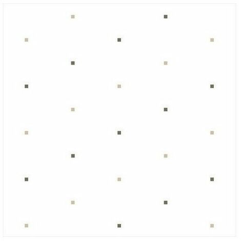 Tenda doccia / cabina Poliestere BxH 2x2m 14 occhielli decor squ. terra d'ombra / sabbia