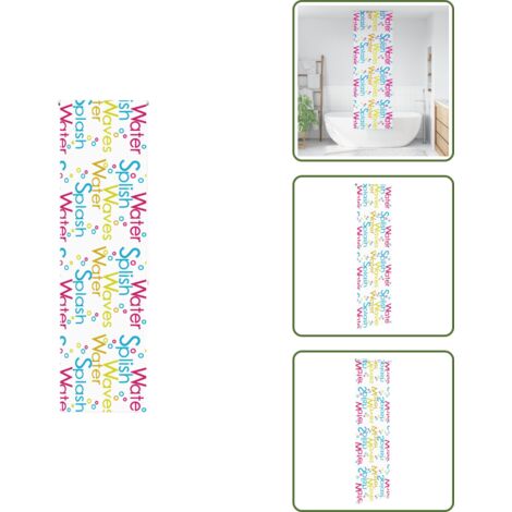 Tenda doccia con catena - vidaXL Tenda a Rullo Doccia 60x240 cm Larghezza Tessuto 56 cm - Tenda doccia per bambini